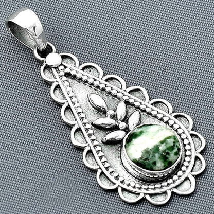 Natural Dioptase Pendant P-1033 SDP137930