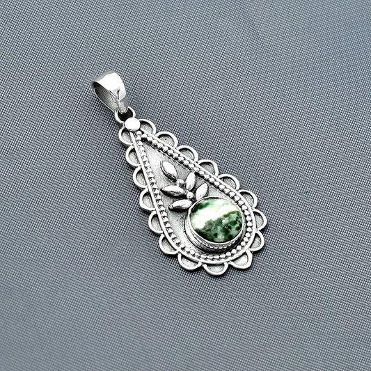 Natural Dioptase Pendant P-1033 SDP137930