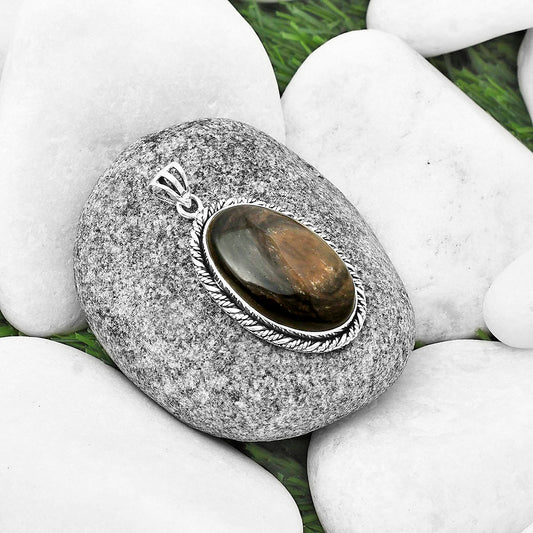 Natural Hypersthene - Canada Pendant P-1074 SDP138755