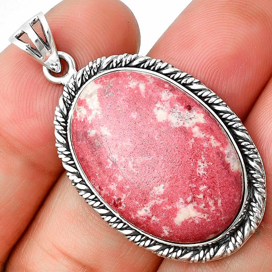 Natural Pink Thulite - Norway Pendant P-1074 SDP138764