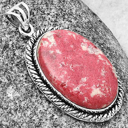Natural Pink Thulite - Norway Pendant P-1074 SDP138764