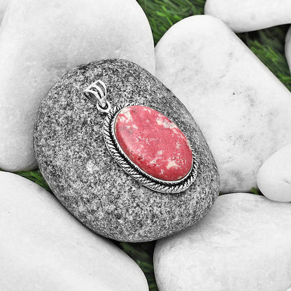 Natural Pink Thulite - Norway Pendant P-1074 SDP138764