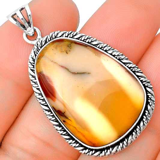 Natural Red Mookaite Pendant P-1074 SDP138789