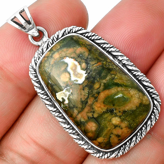 Natural Ocean Jasper - Madagascar Pendant P-1074 SDP138790