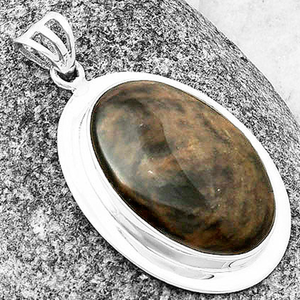 Natural Hypersthene - Canada Pendant P-1076 SDP138802
