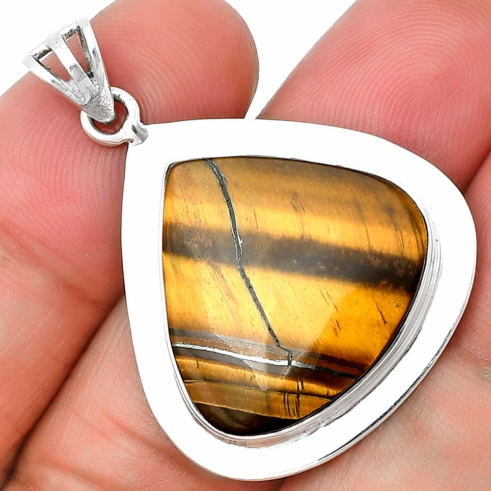 Natural Tiger Eye - Africa Pendant P-1076 SDP138806