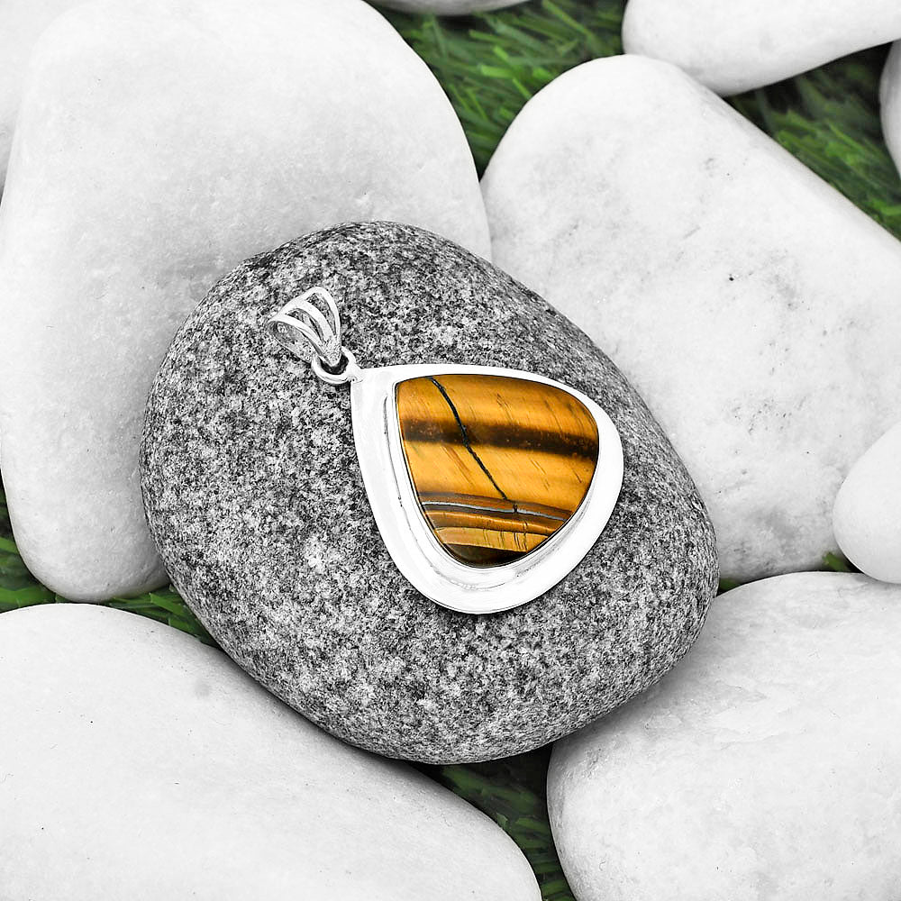 Natural Tiger Eye - Africa Pendant P-1076 SDP138806
