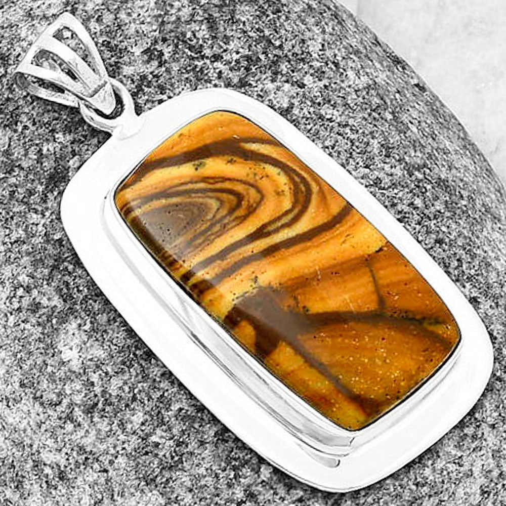 Natural Outback Jasper Pendant P-1076 SDP138816