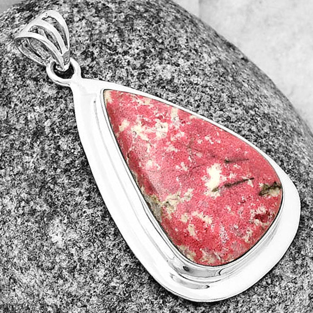 Natural Pink Thulite - Norway Pendant P-1076 SDP138817