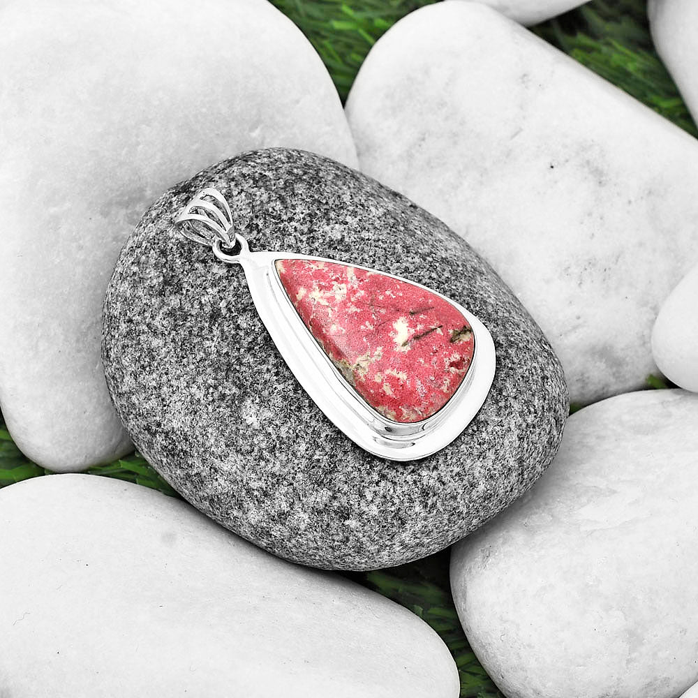 Natural Pink Thulite - Norway Pendant P-1076 SDP138817