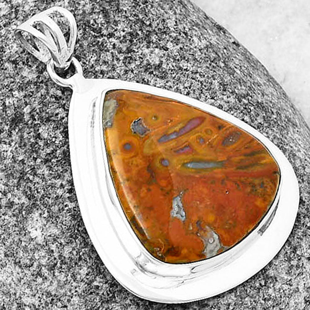 Natural Rare Cady Mountain Agate Pendant P-1076 SDP138823