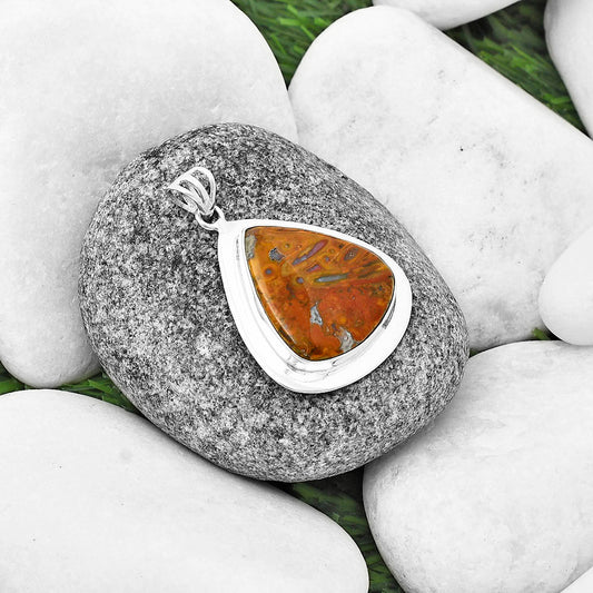 Natural Rare Cady Mountain Agate Pendant P-1076 SDP138823