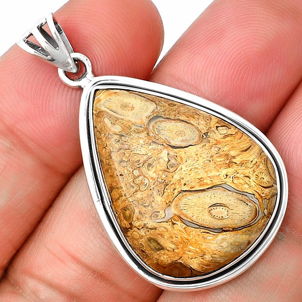Natural Rock Calcy Pendant P-1050 SDP138855