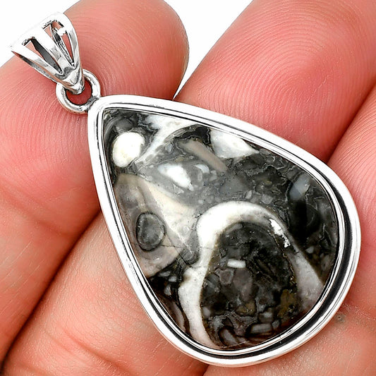 Natural Mexican Cabbing Fossil Pendant P-1050 SDP138860