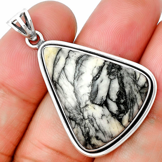 Natural Pinolith Stone Pendant P-1050 SDP138864
