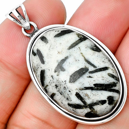 Natural Hornblende Pendant P-1050 SDP138866