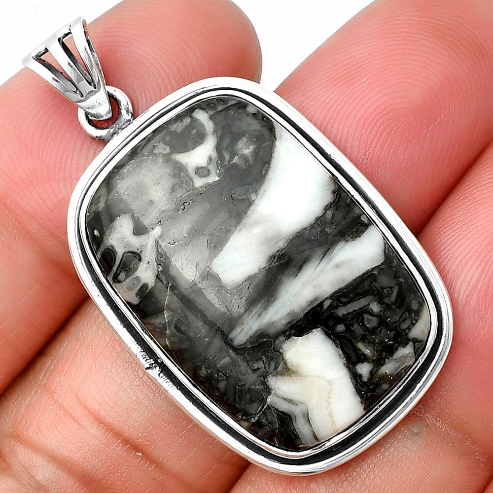 Natural Mexican Cabbing Fossil Pendant P-1050 SDP138888