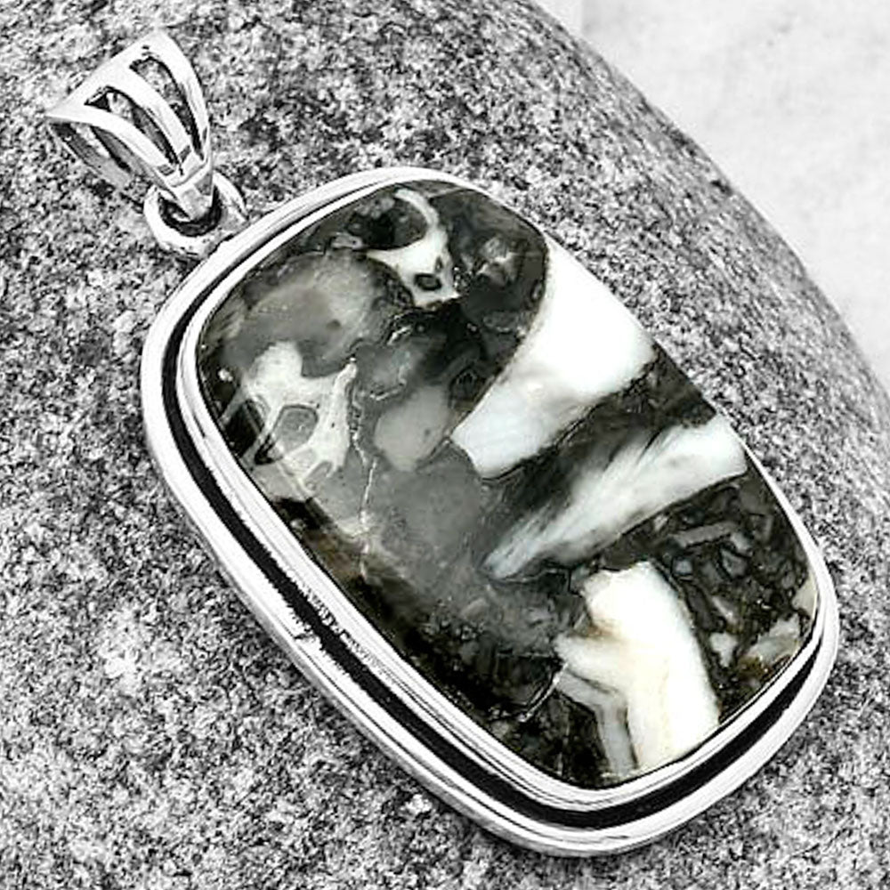 Natural Mexican Cabbing Fossil Pendant P-1050 SDP138888