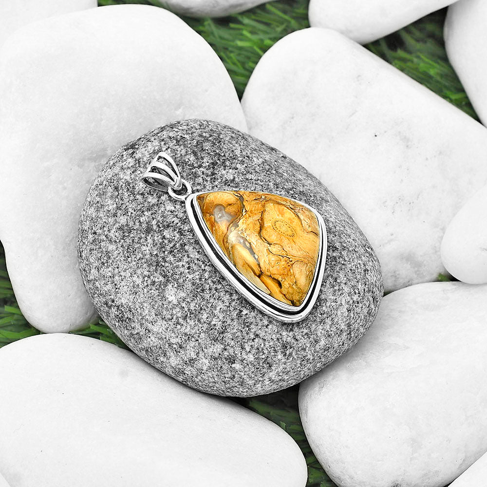 Natural Rock Calcy Pendant P-1050 SDP138891