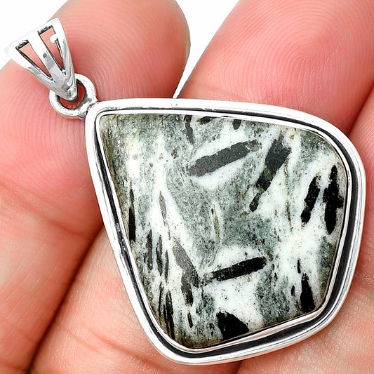 Natural Hornblende Pendant P-1050 SDP138907