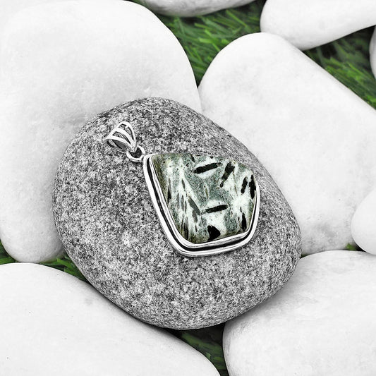 Natural Hornblende Pendant P-1050 SDP138907