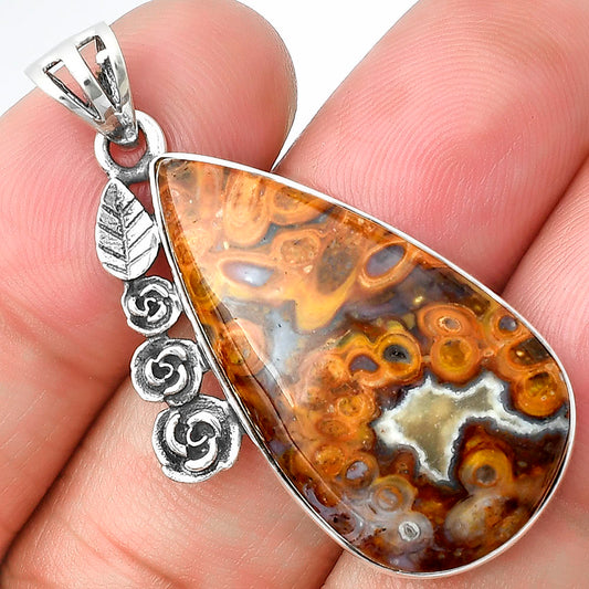 Floral - Rare Cady Mountain Agate Pendant P-1070 SDP138941