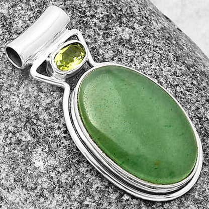 Natural Green Aventurine Pendant P-1130 SDP139152