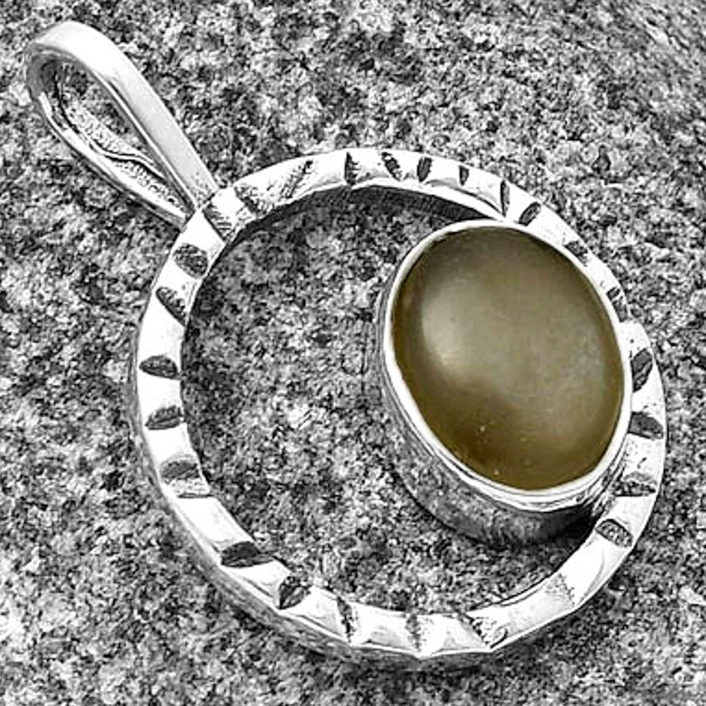 Natural Gray Moonstone Pendant P-1067 SDP139582