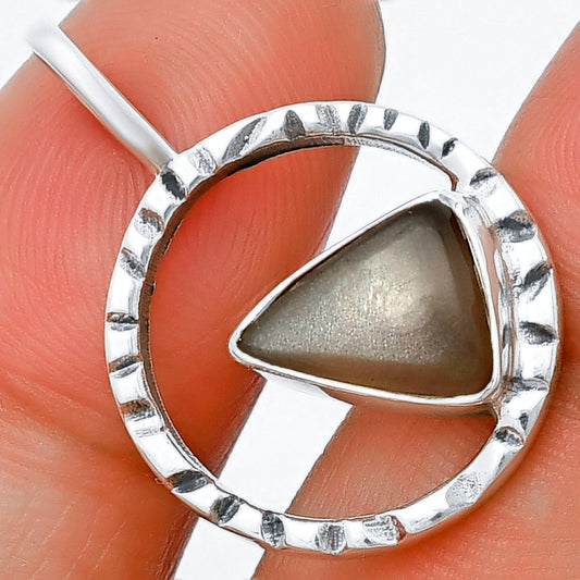 Natural Gray Moonstone Pendant P-1067 SDP139583