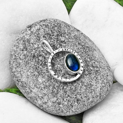 Blue Fire Labradorite - Madagascar Pendant P-1067 SDP139650
