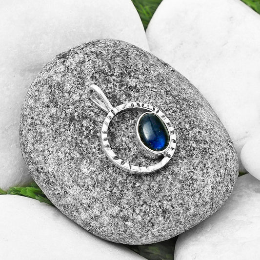 Blue Fire Labradorite - Madagascar Pendant P-1067 SDP139650