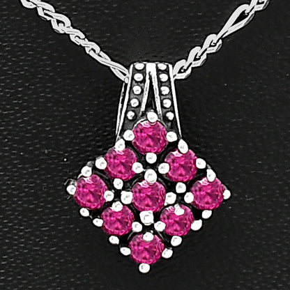 Lab Created Pink Rubellite Pendant P-1094 SDP139729