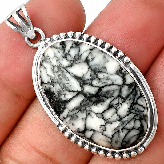 Natural Pinolith Stone Pendant P-1073 SDP139779
