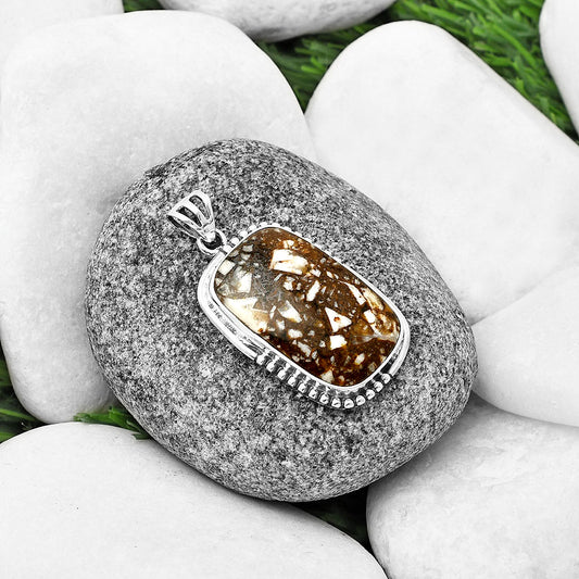 Natural Wild Horse Jasper Pendant P-1073 SDP139802