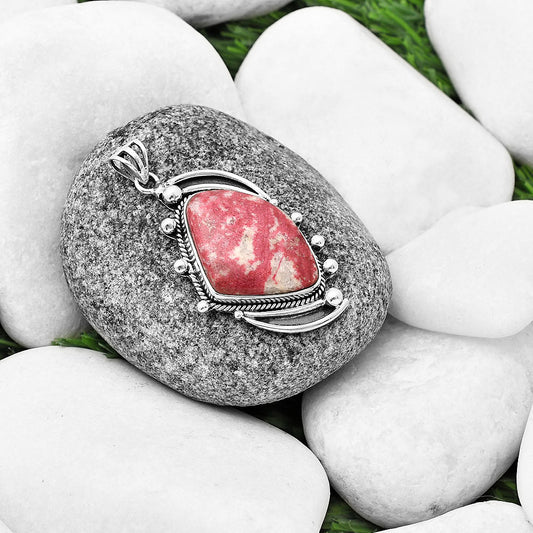 Natural Pink Thulite - Norway Pendant P-1012 SDP139820