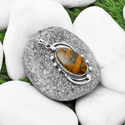 Natural Fruit Jasper Pendant P-1012 SDP139848