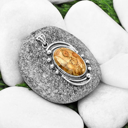 Natural Rock Calcy Pendant P-1012 SDP139850