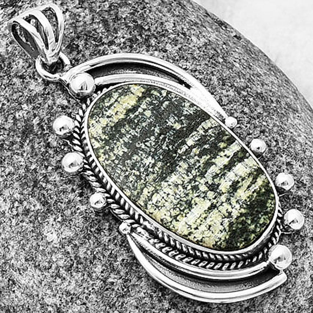 Natural Chrysotile Pendant P-1012 SDP139868