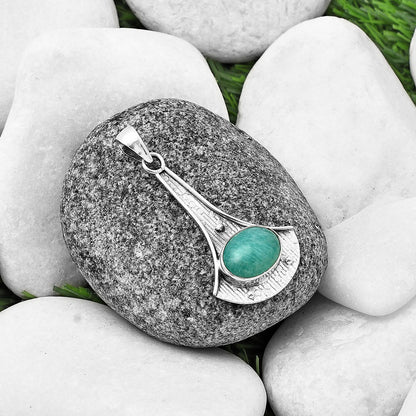 Natural Paraiba Amazonite Pendant P-1195 SDP140252
