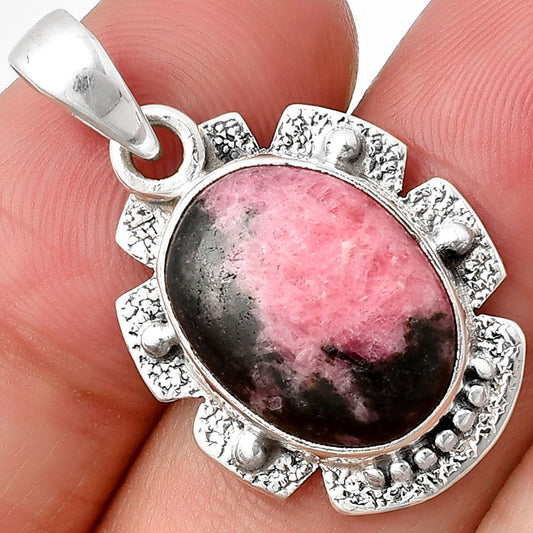 Natural Rhodonite Pendant P-1485 SDP140269