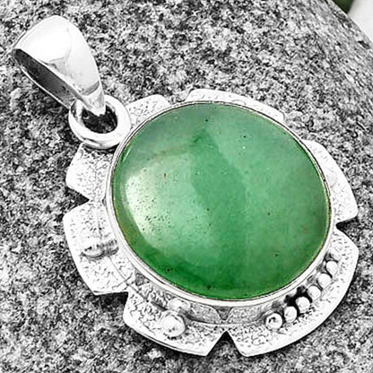 Natural Green Aventurine Pendant P-1485 SDP140272