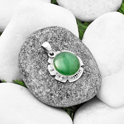 Natural Green Aventurine Pendant P-1485 SDP140272