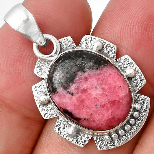 Natural Rhodonite Pendant P-1485 SDP140281