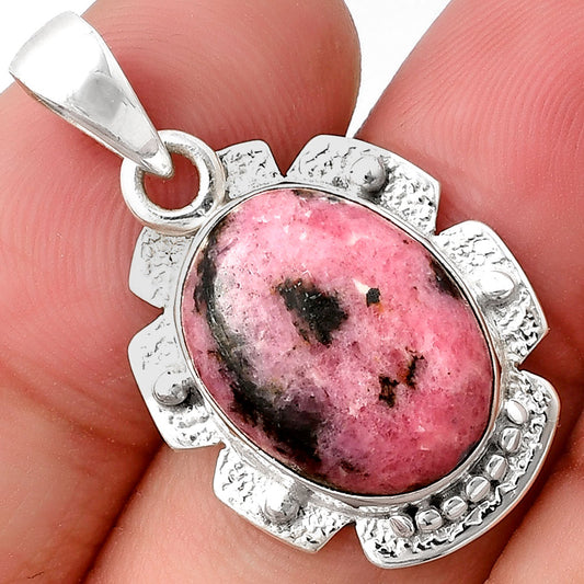 Natural Rhodonite Pendant P-1485 SDP140286