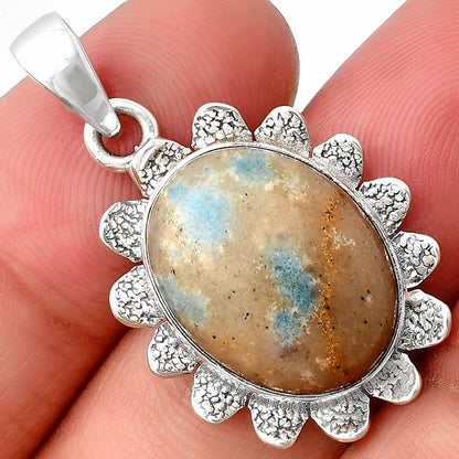 Natural Cavansite - India Pendant P-1205 SDP140360