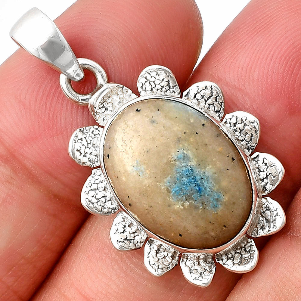 Natural Cavansite - India Pendant P-1205 SDP140362