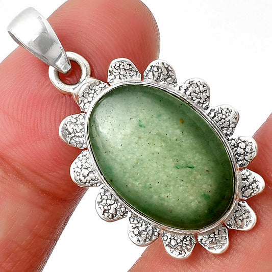 Natural Green Aventurine Pendant P-1205 SDP140365
