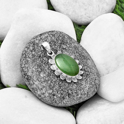 Natural Green Aventurine Pendant P-1205 SDP140365