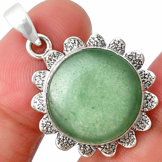 Natural Green Aventurine Pendant P-1205 SDP140368