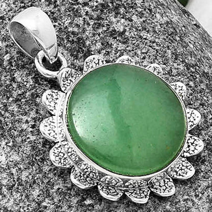 Natural Green Aventurine Pendant P-1205 SDP140368